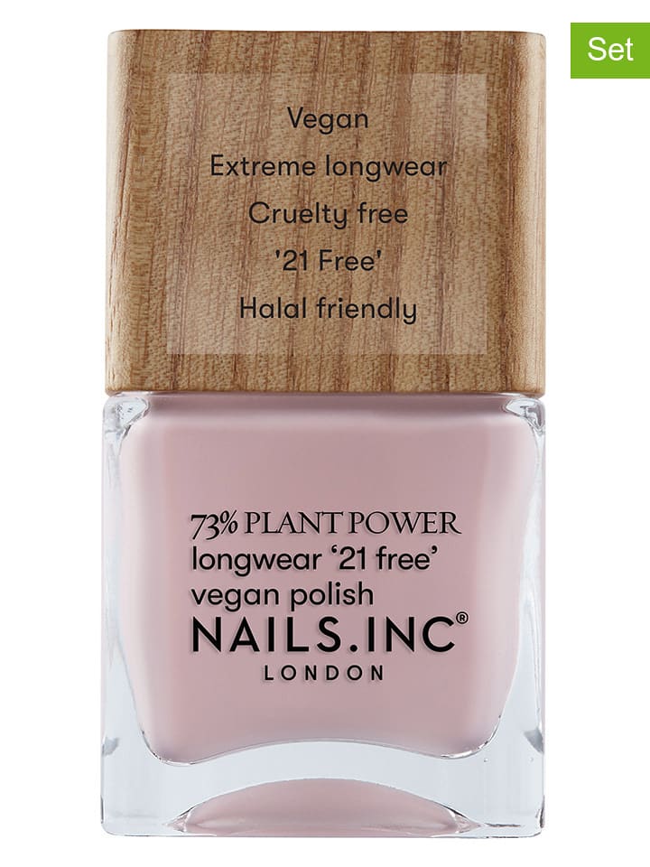 Nails.Inc Lakiery do paznokci (2 szt.) "Plant - Mani Meditation" - po 14 ml rozmiar: onesize
