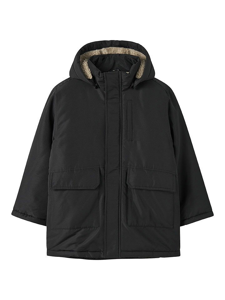 name it Parka "Marlow" w kolorze czarnym rozmiar: 158
