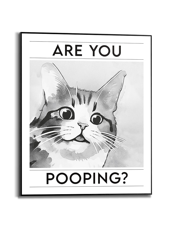 Orangewallz Druk artystyczny "Are You" w ramce rozmiar: 40x50 cm