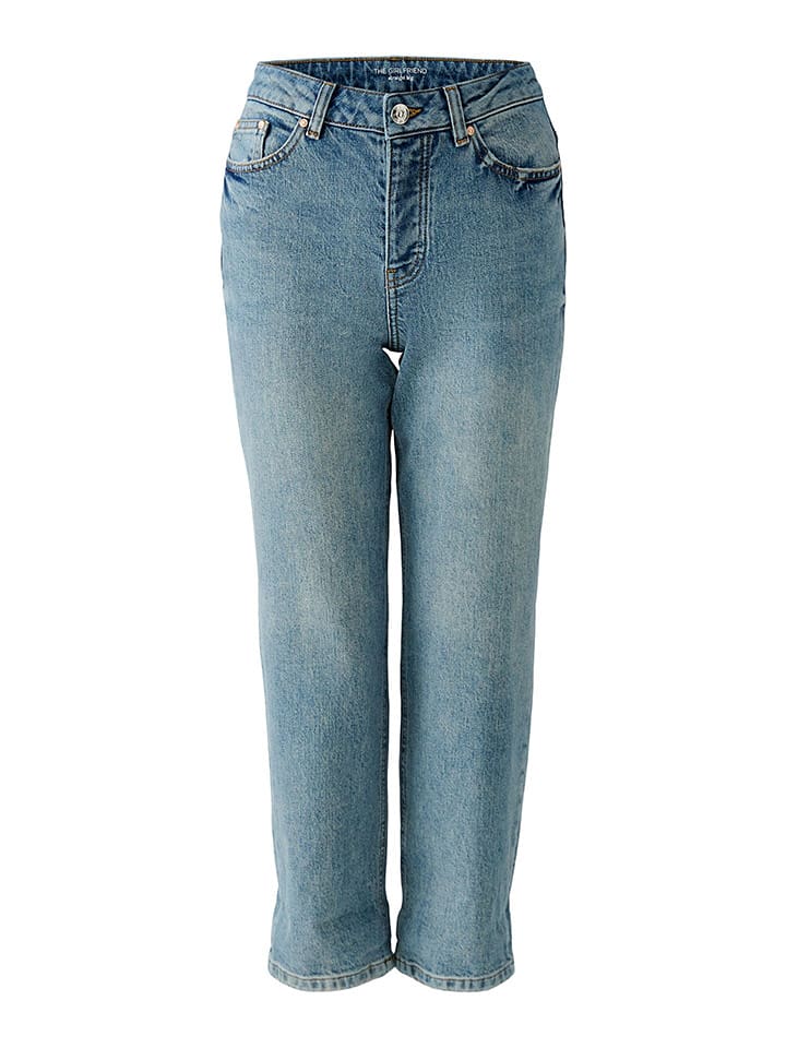 Oui Dżinsy - Regular fit - w kolorze niebieskim rozmiar: 34