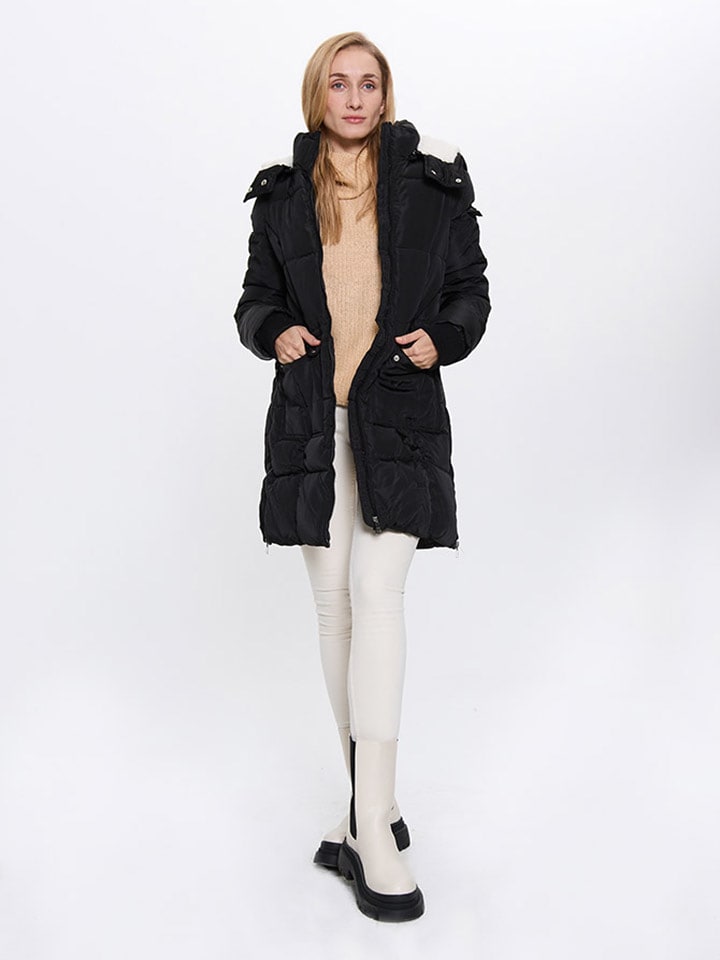 madden girl Płaszcz zimowy w kolorze czarnym rozmiar: L