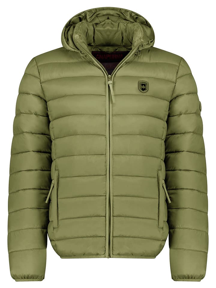 ANAPURNA Kurtka pikowana "Amitalana" w kolorze zielonym rozmiar: 3XL