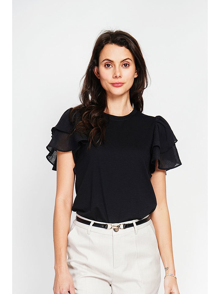 Le Jardin du Lin Bluzka w kolorze czarnym rozmiar: 42