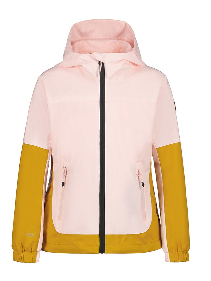 Icepeak Kurtka funkcyjna "Kalkaska" w kolorze jasnoróżowo-żółtym rozmiar: 164