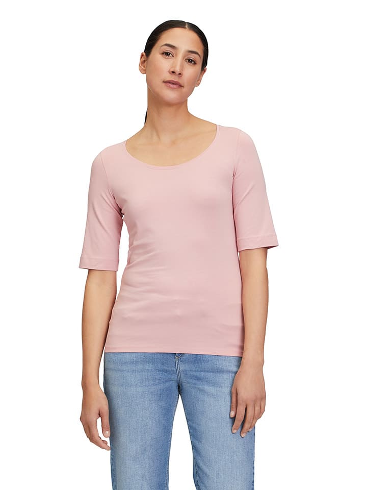 CARTOON Koszulka w kolorze jasnoróżowym rozmiar: 42