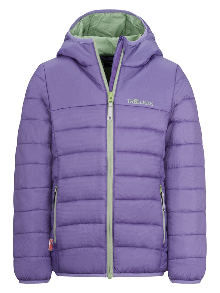 Trollkids Kurtka przejściowa "Eikefjord" w kolorze fioletowym rozmiar: 116