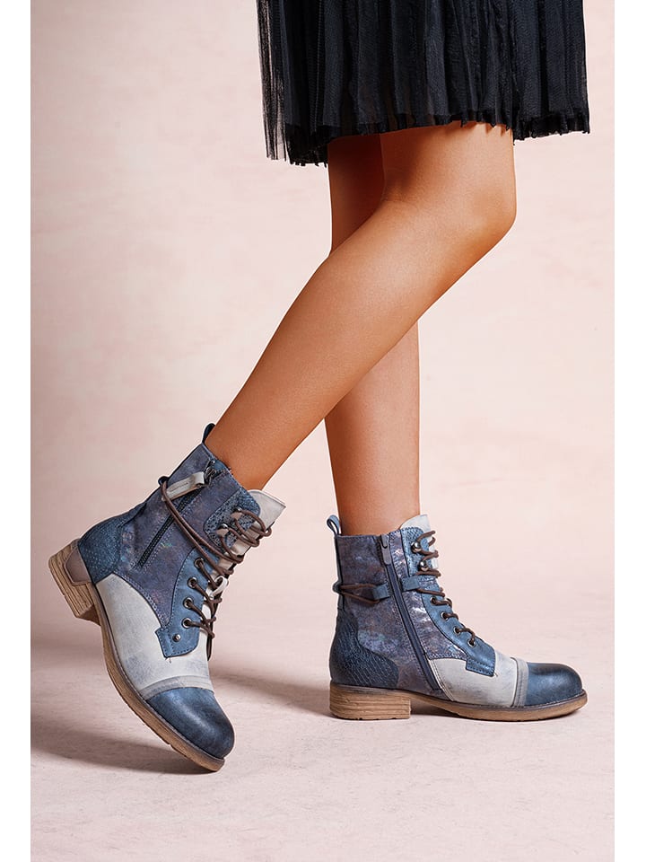 Foreverfolie Botki w kolorze granatowym rozmiar: 40