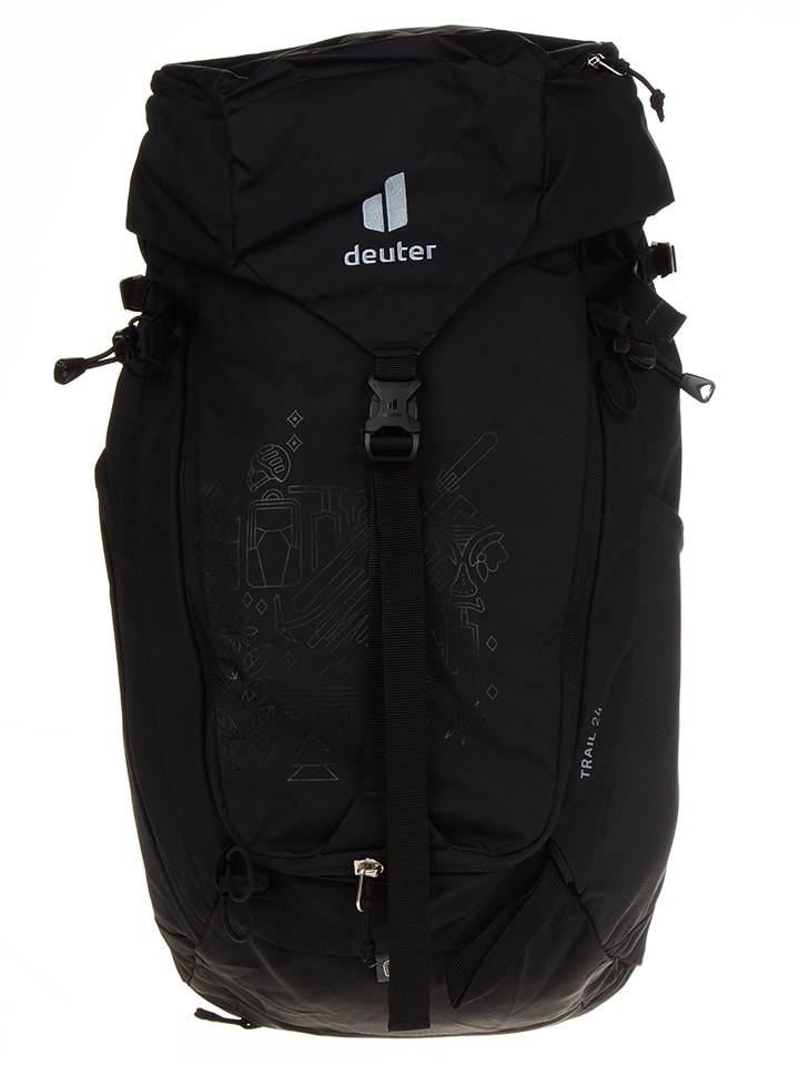 Deuter Plecak turystyczny "Trail 24" w kolorze czarnym - 30 x 50 x 15 cm rozmiar: onesize