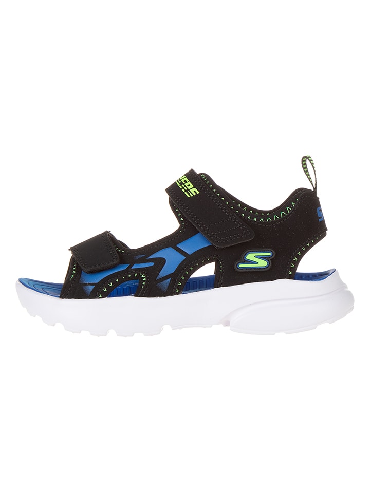 Skechers Sandały "Razor Splash Aqua Buddies" w kolorze granatowo-czarnym rozmiar: 30