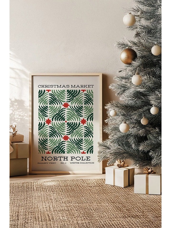 ABERTO DESIGN Druk artystyczny w ramce rozmiar: 33x48 cm