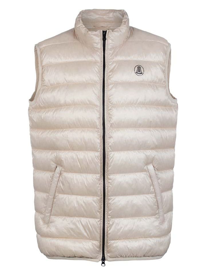 Herrlicher Kamizelka pikowana w kolorze kremowym rozmiar: S