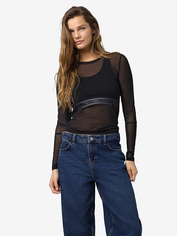 Noisy may Koszulka w kolorze czarnym rozmiar: S