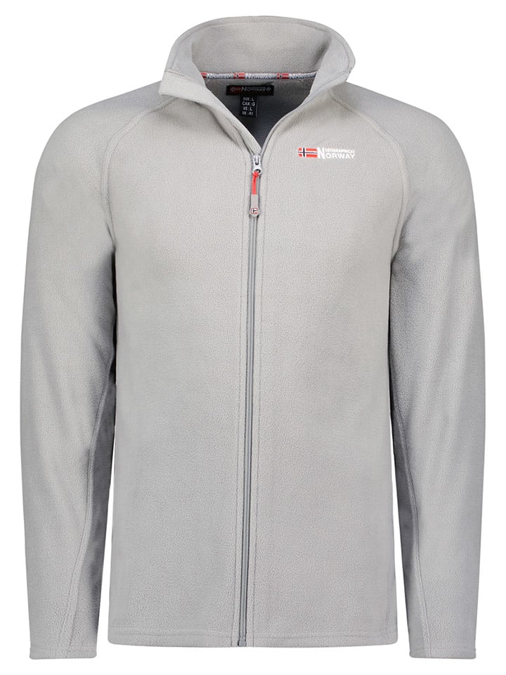 Geographical Norway Kurtka polarowa "Tug" w kolorze szarym rozmiar: XL