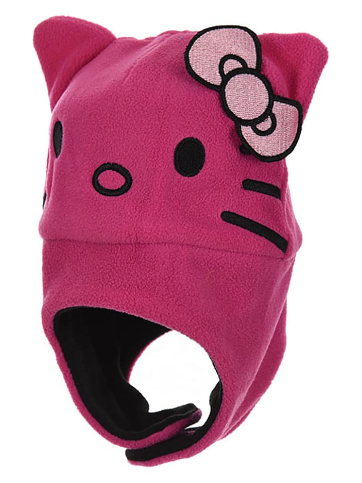 Hello Kitty Czapka "Hello Kitty" w kolorze różowym rozmiar: 52 cm