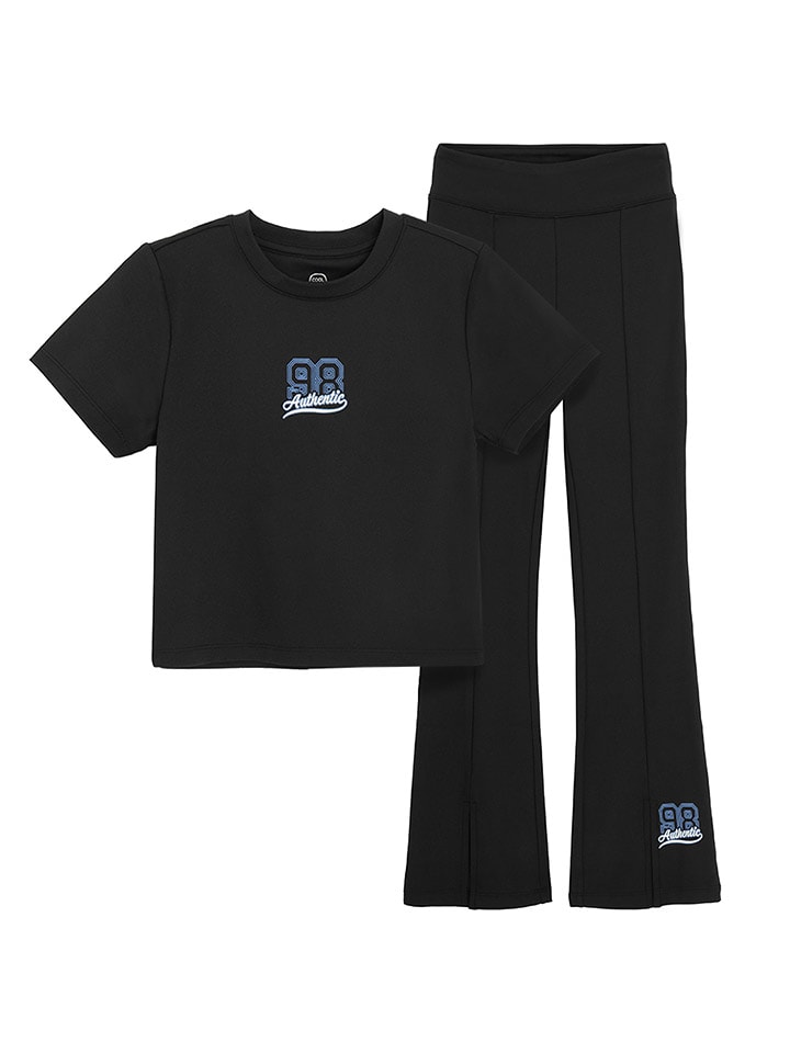 COOL CLUB 2-częściowy zestaw w kolorze czarnym rozmiar: 146