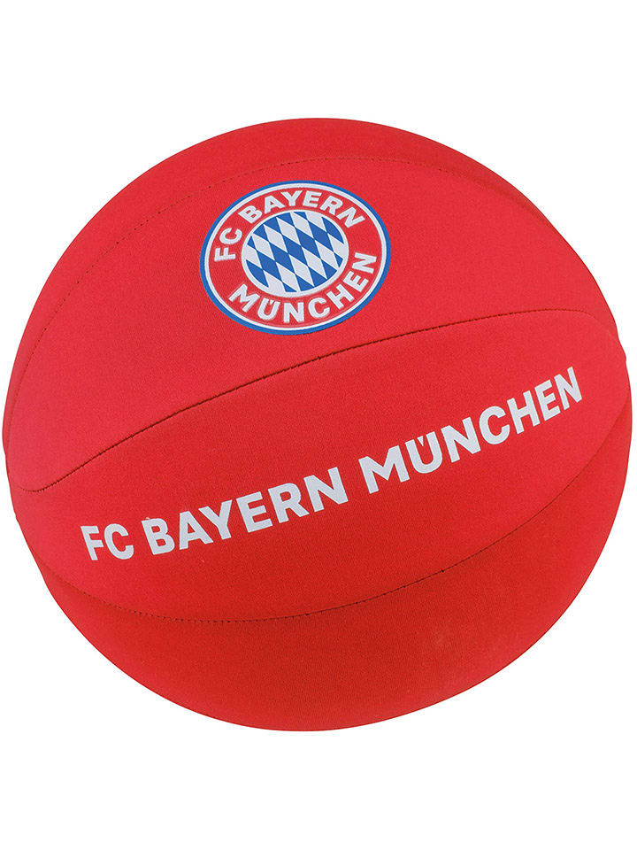 FC Bayern Piłka "FCB" w kolorze pomarańczowym do koszykówki - 3+ rozmiar: onesize
