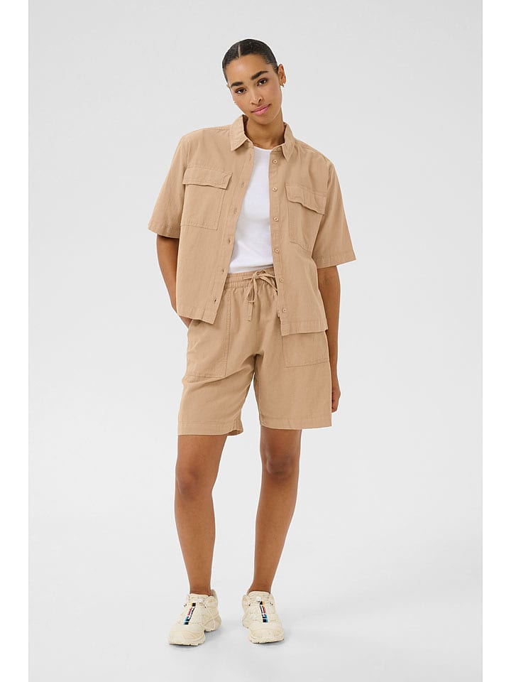 Kaffe Koszula "Naya" w kolorze beżowym rozmiar: 42