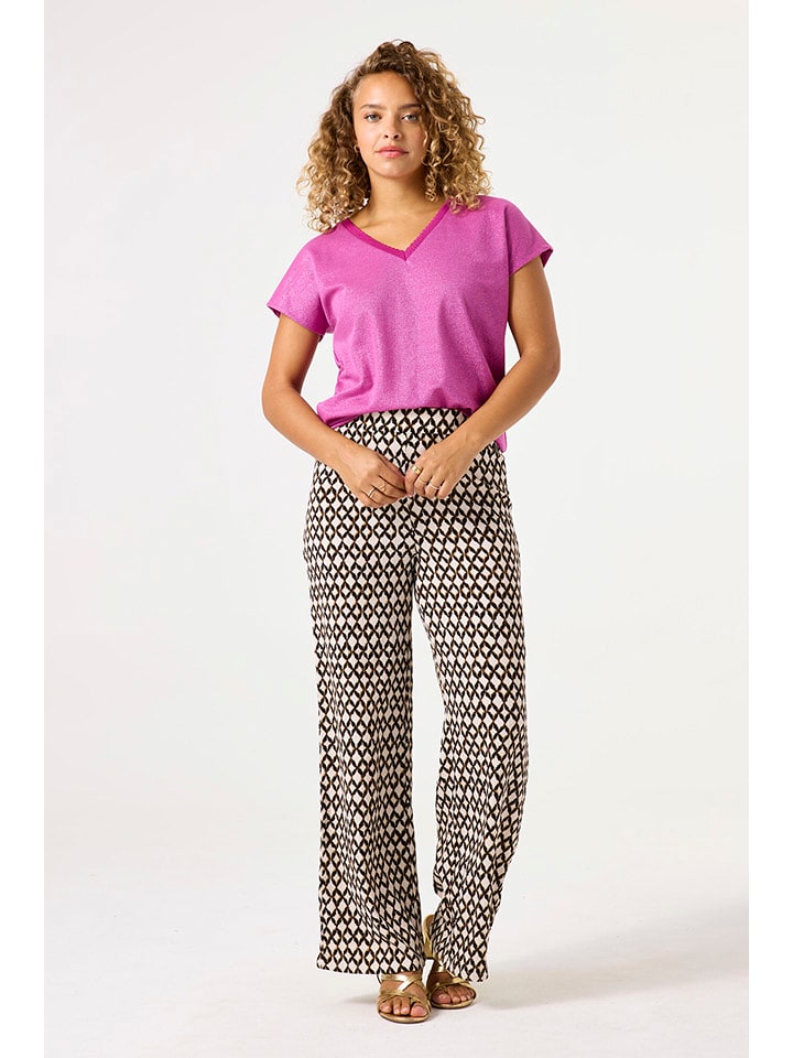 Garcia Koszulka w kolorze różowym rozmiar: M