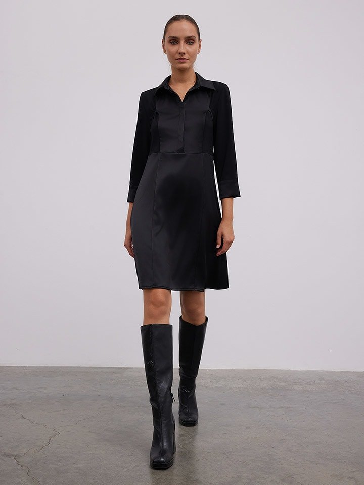 BGN Sukienka w kolorze czarnym rozmiar: 36