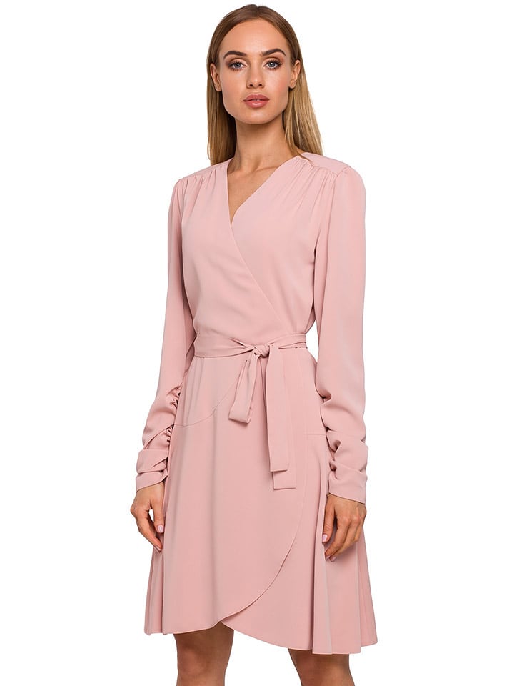 made of emotion Sukienka w kolorze jasnoróżowym rozmiar: XL