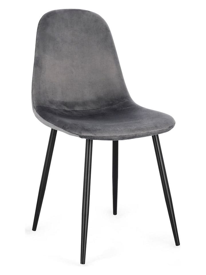 Bizzotto Krzesło "New Irelia" w kolorze szarym do jadalni - 44 x 84 x 53 cm rozmiar: onesize