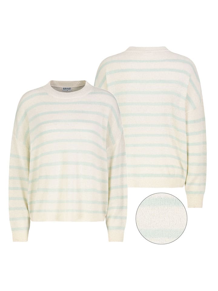 Sublevel Sweter w kolorze beżowym rozmiar: XS