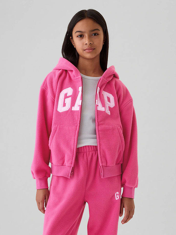 GAP Kurtka polarowa w kolorze różowym rozmiar: 152/158