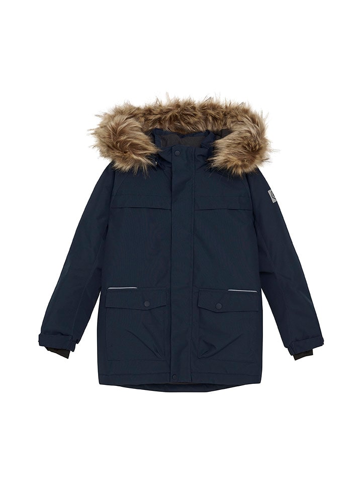 Color Kids Parka w kolorze granatowym rozmiar: 152
