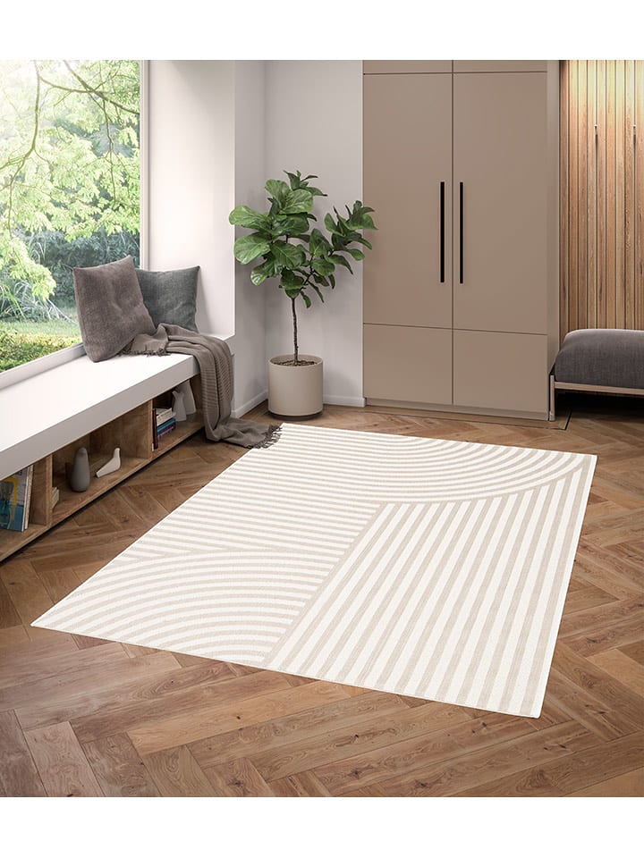 bobochic Dywan "Annie" w kolorze beżowym rozmiar: 160x230 cm