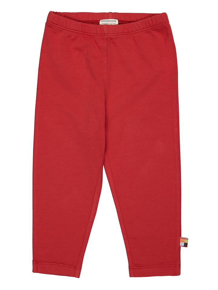 loud + proud Legginsy w kolorze czerwonym rozmiar: 122/128