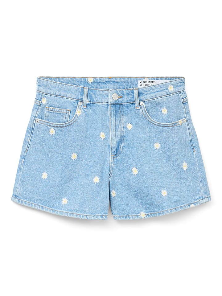 Vero Moda Szorty dżinsowe w kolorze błękitnym rozmiar: XS