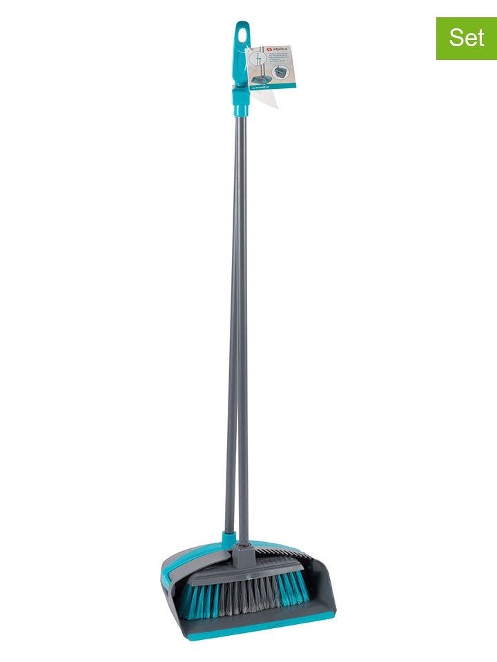 Alpina 2-częściowy zestaw w kolorze szarym do podłóg - wys. 92 cm rozmiar: onesize