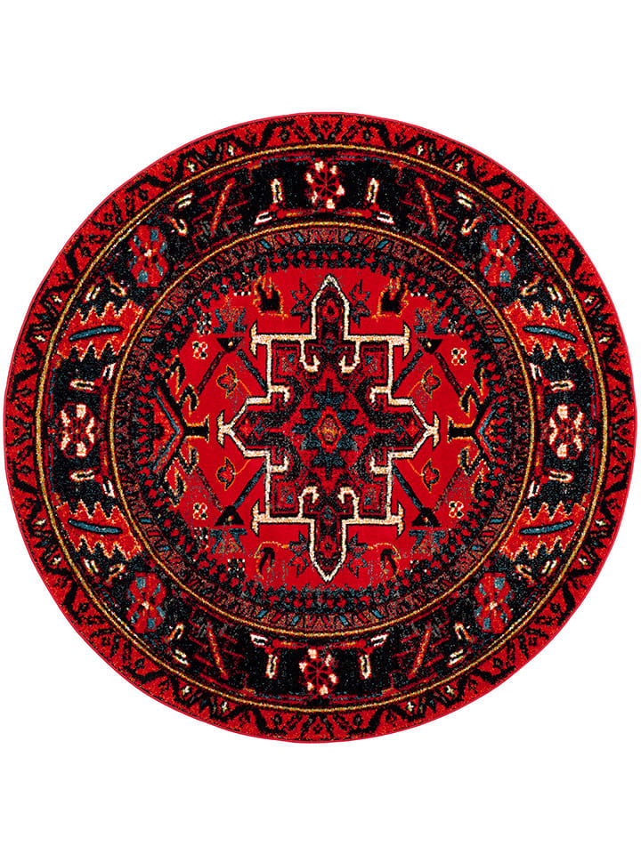 Safavieh Dywan w kolorze czerwonym rozmiar: 201x201 cm