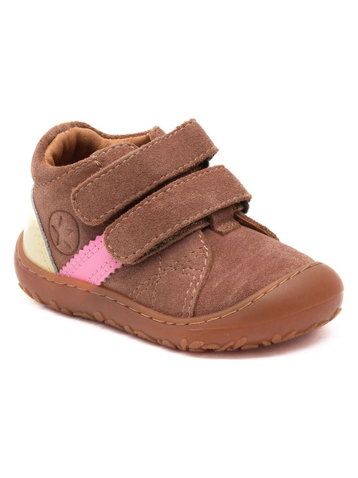 bisgaard Skórzane buty "Hale" w kolorze jasnobrązowym do chodzenia na boso rozmiar: 23