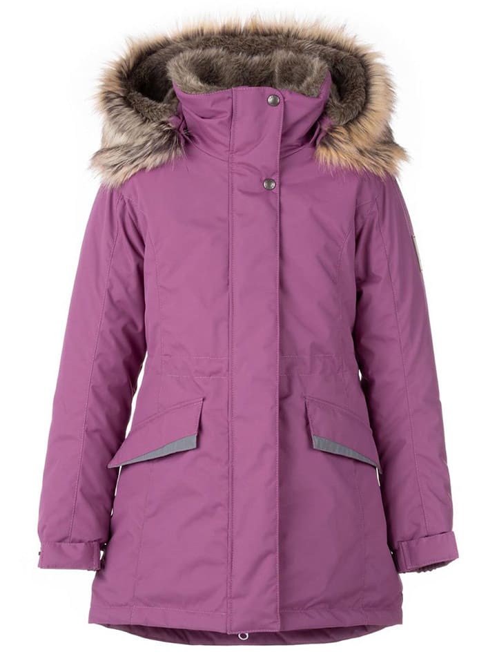 LENNE Parka zimowa "Ella" w kolorze fioletowym rozmiar: 152