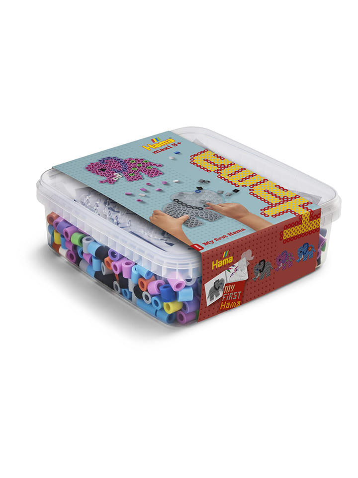 Hama 600-częściowy zestaw koralików "Elefant" do prasowanek - 3+ rozmiar: onesize