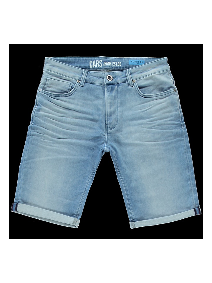 Cars Jeans Bermudy dżinsowe "Florida" w kolorze błękitnym rozmiar: M