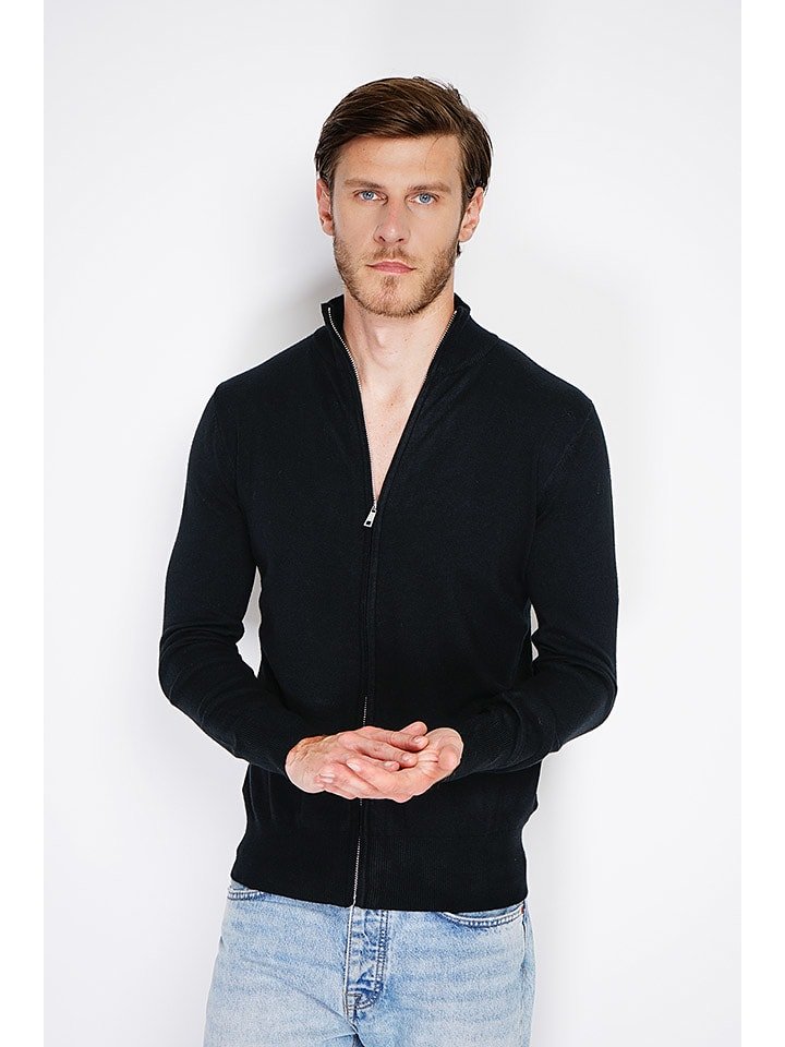 William de Faye Kardigan w kolorze czarnym rozmiar: 42