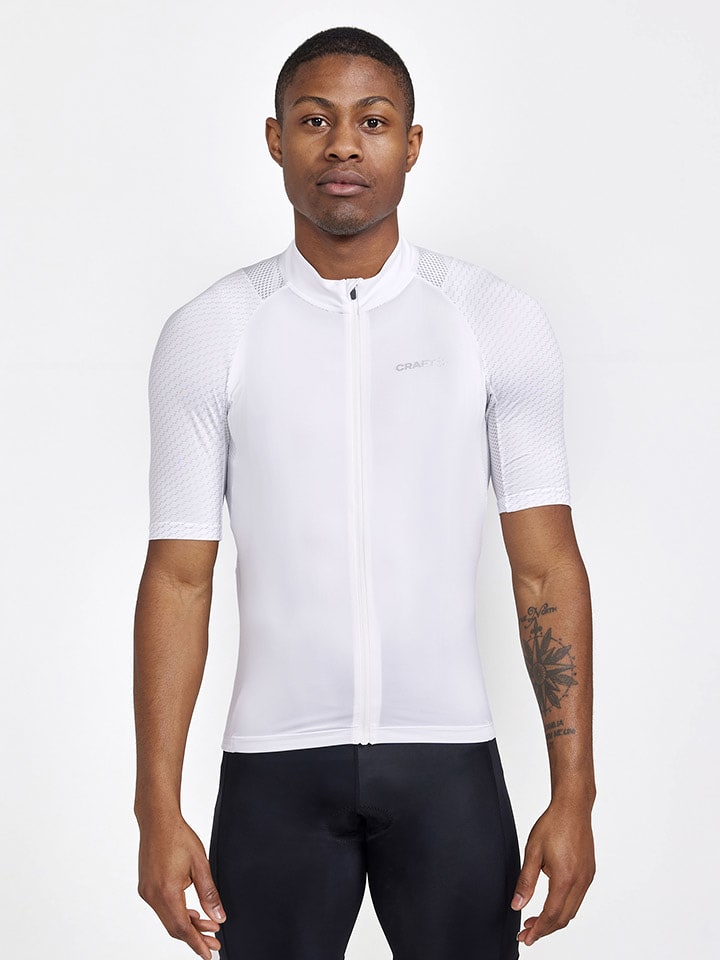 Craft Koszulka kolarska "ADV Endur Lumen" w kolorze białym rozmiar: XXL