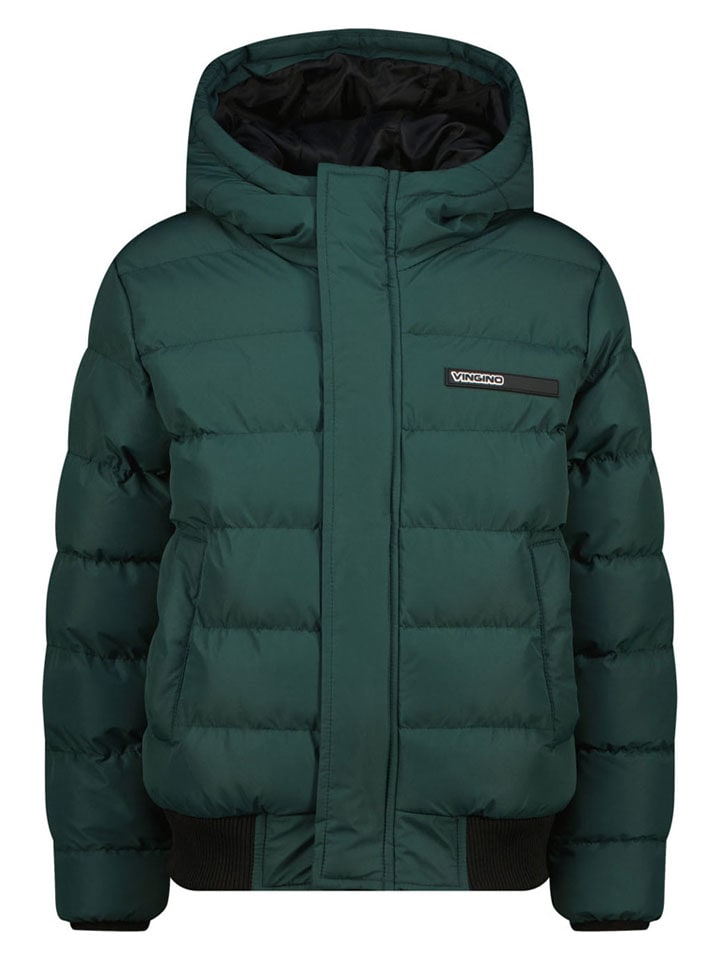 Vingino Kurtka pikowana w kolorze zielonym rozmiar: 176