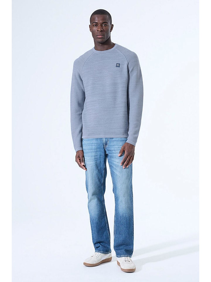 Garcia Koszulka w kolorze niebieskoszarym rozmiar: XL