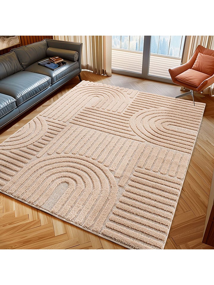 Conceptum Hypnose Dywan "Art 1121" w kolorze beżowym rozmiar: 240x340 cm