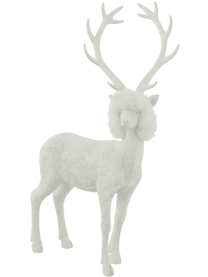 J Line Figurka dekoracyjna w kolorze białym - 29 x 45 x 15 cm rozmiar: onesize