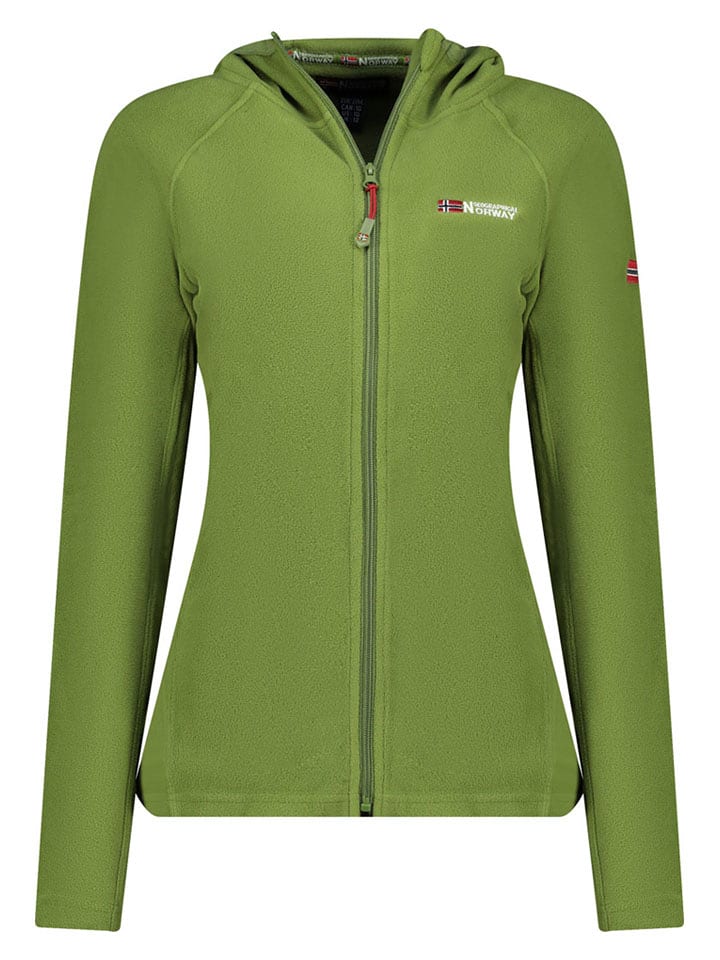 ANAPURNA Kurtka polarowa "Tugoodana" w kolorze zielonym rozmiar: XL