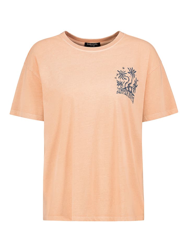 Eight2Nine Koszulka w kolorze brzoskwiniowym rozmiar: XS