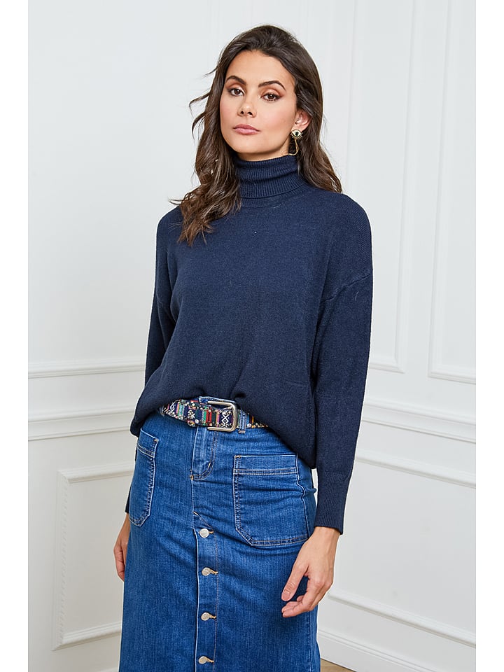 Joséfine Golf "Elona" w kolorze granatowym rozmiar: L