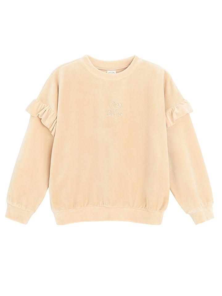 COOL CLUB Bluza w kolorze beżowym rozmiar: 98