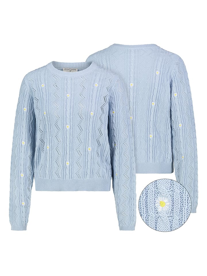 Eight2Nine Sweter w kolorze błękitnym rozmiar: M