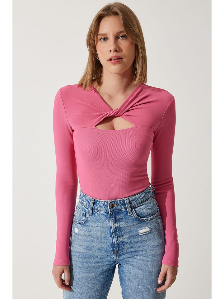 Happiness Istanbul Koszulka w kolorze jasnoróżowym rozmiar: 36