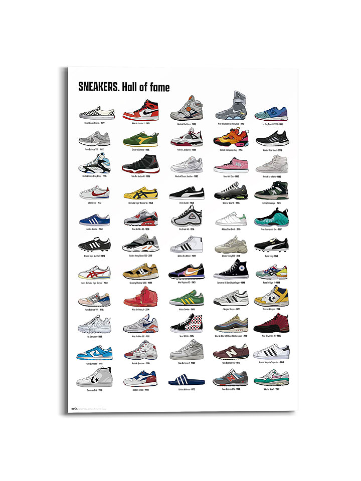 Orangewallz Druk artystyczny "Sneakers" rozmiar: 60x90 cm